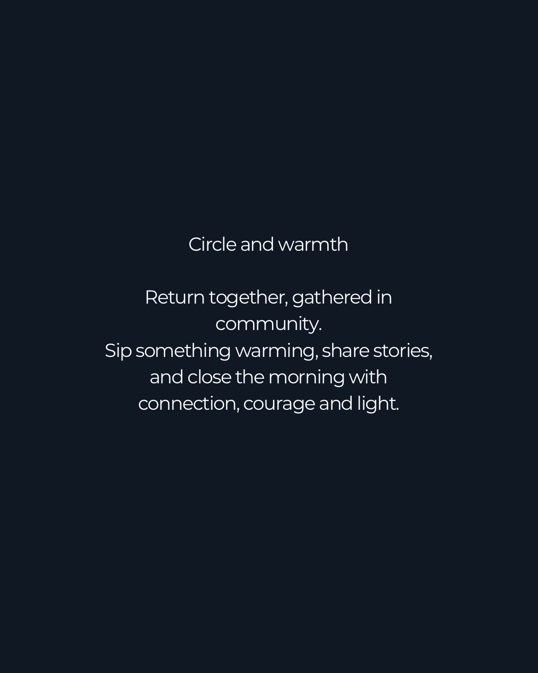 Meditate • Dip • Glow