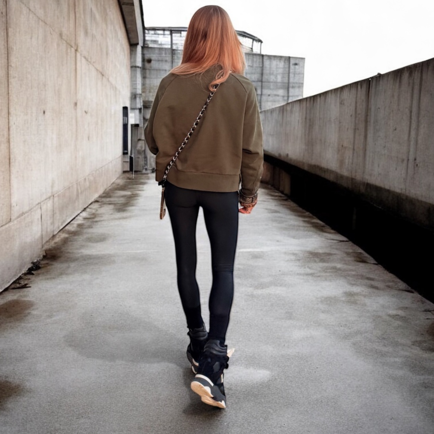 Black fabric and gold finish crossbody phone strap for hands-free phone carrying  – Disco Goat.