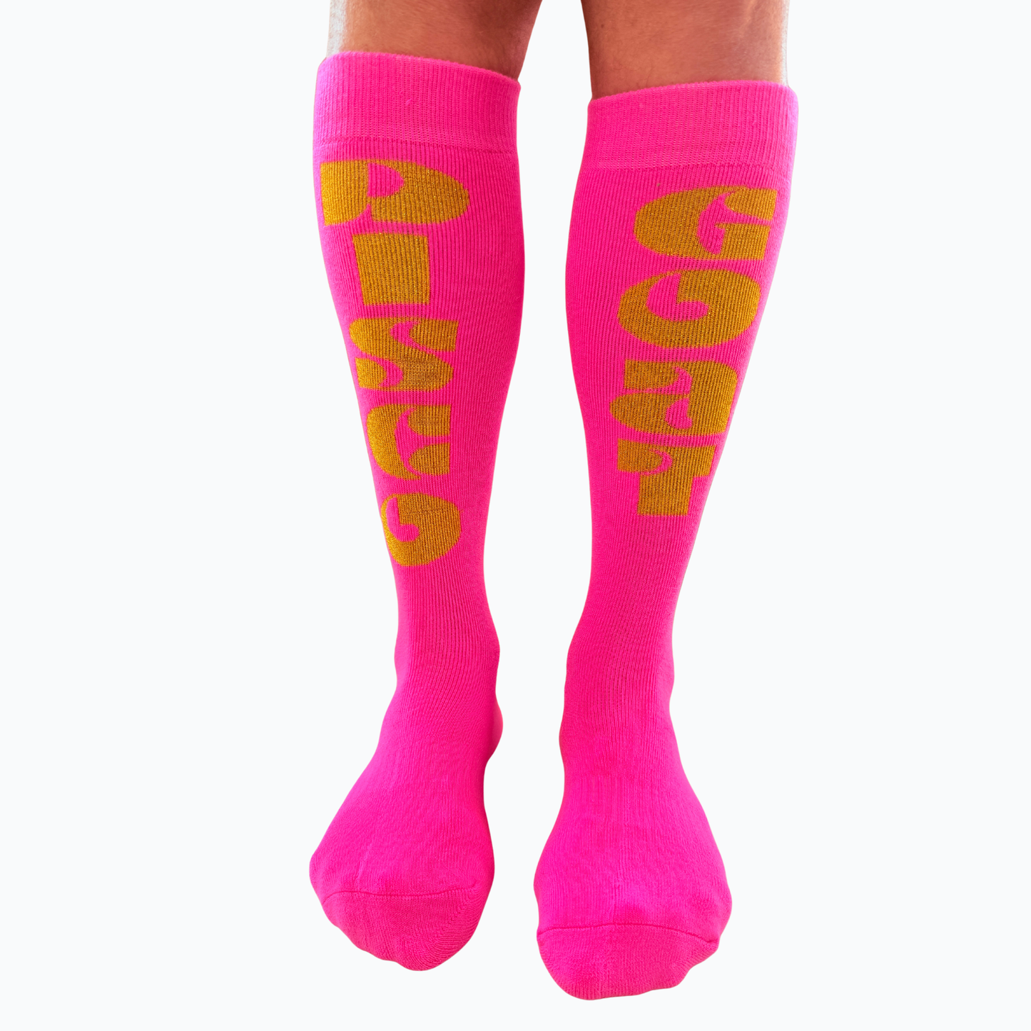 Disco Goat Pink Thermal Socks
